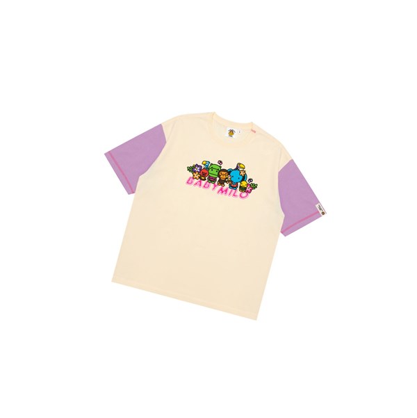 A BATHING APE Bape Boxy Fit Tee Lyhyt Sleeve Naisten T Paidat Kerma | 38720IQFK